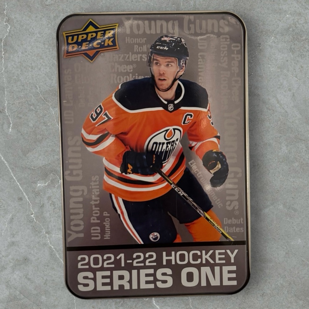 2 for $30 💎Connor McDavid 2021-22 Collectible Tin
